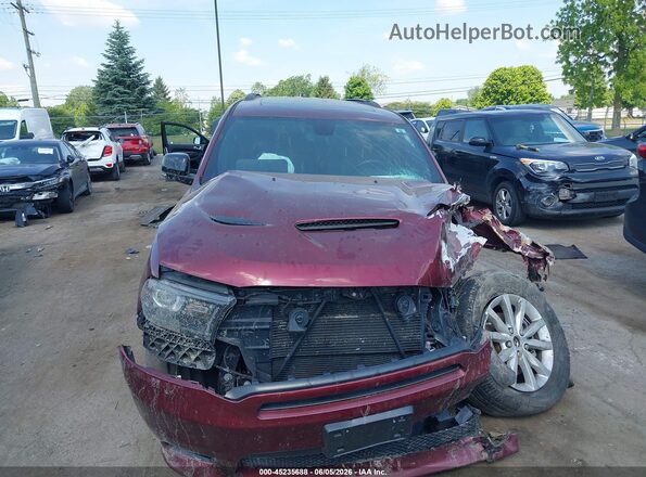 1C4RDJDG5JC474275 2018 DODGE DURANGO Red წინა პანელის ხედი
