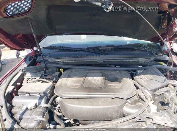 1C4RDJDG5JC474275 2018 DODGE DURANGO Red უკანა ხედი
