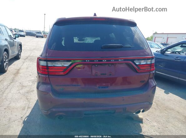 1C4RDJDG5JC474275 2018 DODGE DURANGO Red 