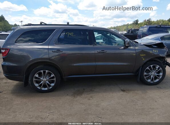 1C4RDJDG5KC685655 2019 DODGE DURANGO Gray სალონის 360-გრადუსიანი ხედი