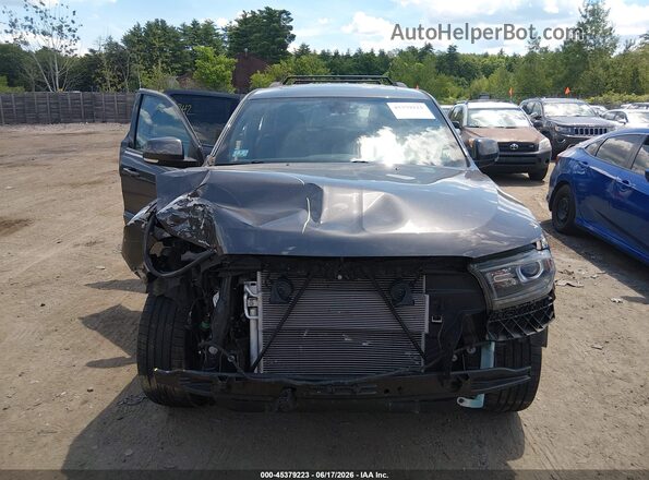 1C4RDJDG5KC685655 2019 DODGE DURANGO Gray უკანა სალონის ხედი