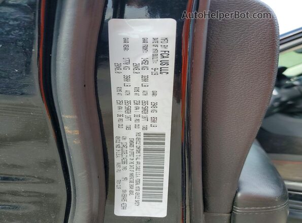 1C4RDJDG5LC142386 2020 DODGE DURANGO Черный Вид наклейки с VIN-кодом