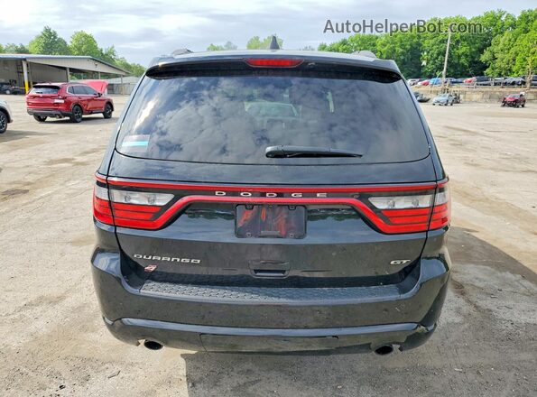 1C4RDJDG5LC142386 2020 DODGE DURANGO Черный Вид сзади