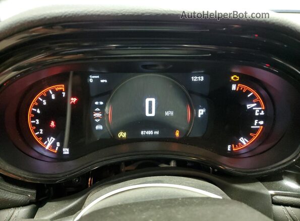1C4RDJDG5MC663738 2021 DODGE DURANGO Gray ხელსაწყოთა პანელის ხედი