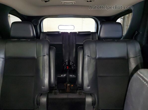 1C4RDJDG6JC271671 2018 DODGE DURANGO Black Rear seats view