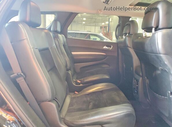 1C4RDJDG6JC271671 2018 DODGE DURANGO Black Rear interior view
