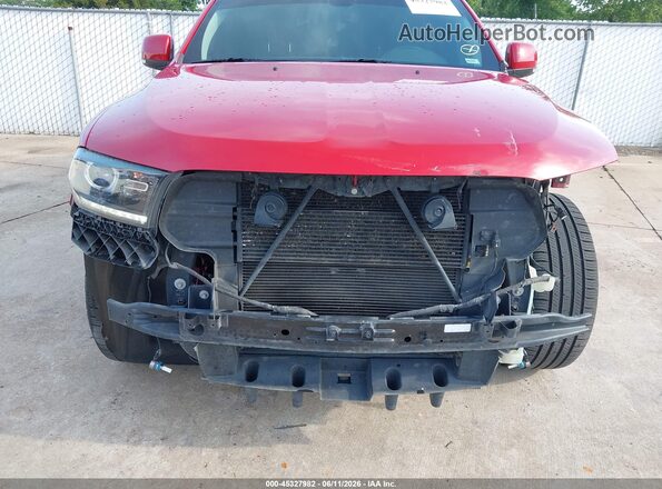 1C4RDJDG6JC354856 2018 DODGE DURANGO Red Front view