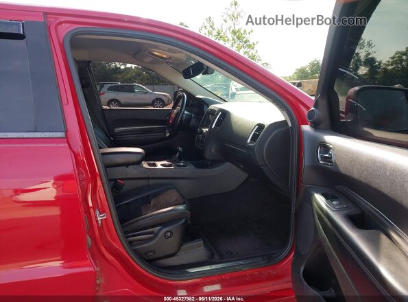 1C4RDJDG6JC354856 2018 DODGE DURANGO Red Front interior view