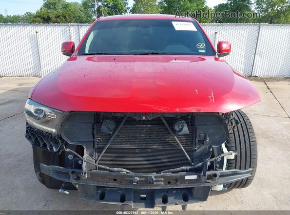 1C4RDJDG6JC354856 2018 DODGE DURANGO Red Rear interior view