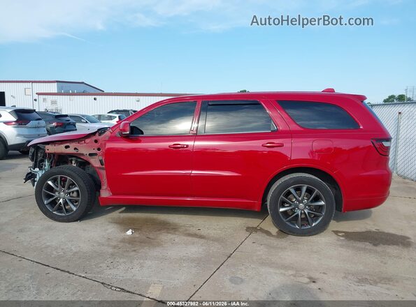 1C4RDJDG6JC354856 2018 DODGE DURANGO Red 