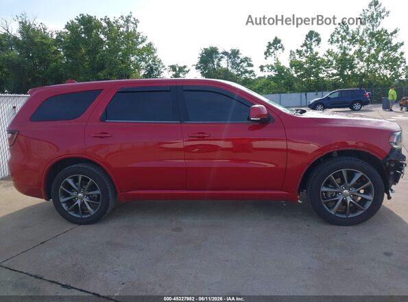 1C4RDJDG6JC354856 2018 DODGE DURANGO Red 360 interior view
