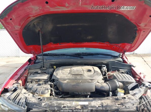 1C4RDJDG6JC354856 2018 DODGE DURANGO Red Rear view