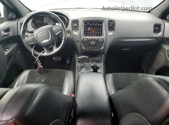 1C4RDJDG6JC386805 2018 DODGE DURANGO Gray Dashboard view