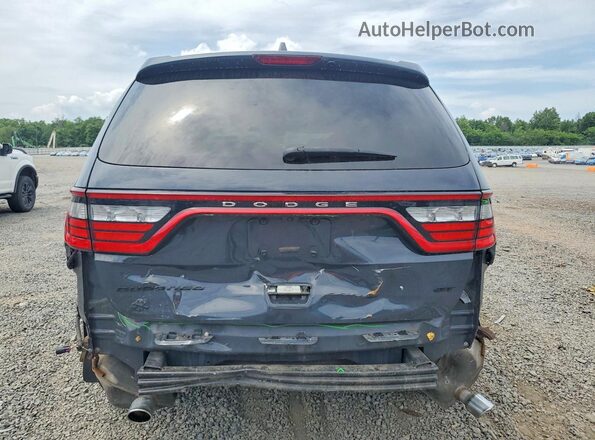 1C4RDJDG6JC386805 2018 DODGE DURANGO Gray Rear view