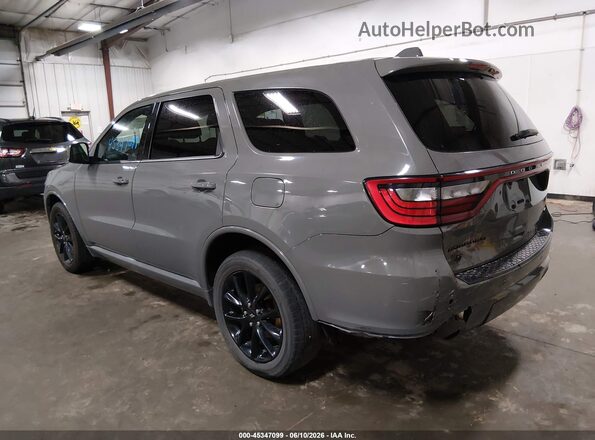 1C4RDJDG6KC664698 2019 DODGE DURANGO Gray Trasero izquierdo