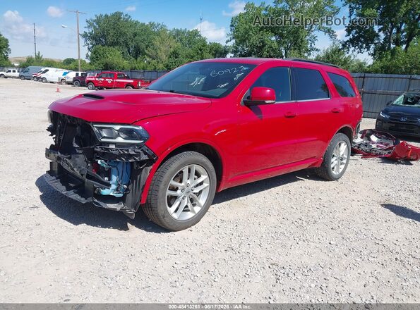 1C4RDJDG6MC765114 2021 DODGE DURANGO Red Առջևի ձախ երեք քառորդ տեսարան