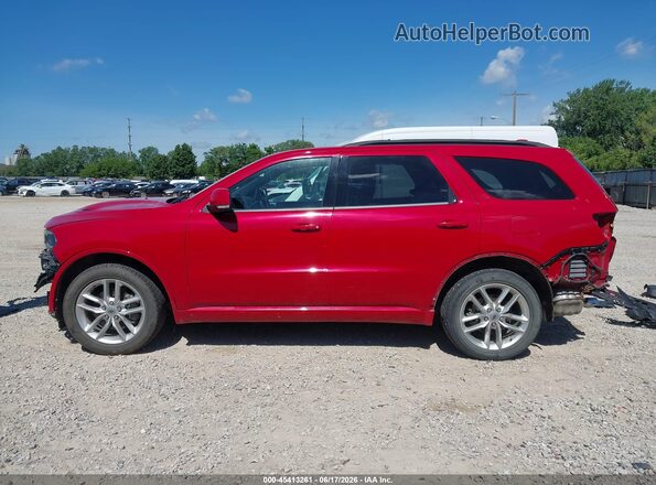 1C4RDJDG6MC765114 2021 DODGE DURANGO Red Սալոնի 360 աստիճան տեսք
