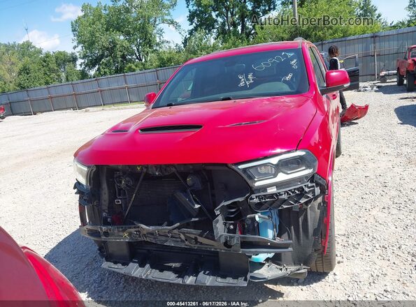 1C4RDJDG6MC765114 2021 DODGE DURANGO Red Սարքավորումների վահանակի տեսք