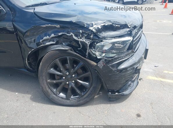1C4RDJDG7HC661379 2017 DODGE DURANGO Black Widok z przodu