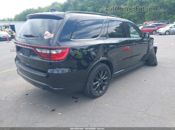 1C4RDJDG7HC661379 2017 DODGE DURANGO Black Tył prawy