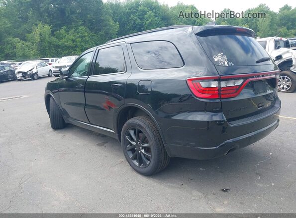1C4RDJDG7HC661379 2017 DODGE DURANGO Black Tył lewy