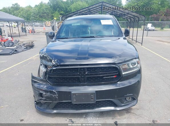 1C4RDJDG7HC661379 2017 DODGE DURANGO Black Widok zestawu wskaźników