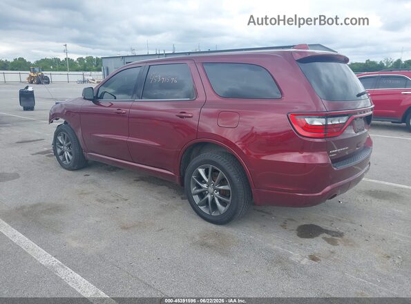 1C4RDJDG7HC870427 2017 DODGE DURANGO Burgundy Trasero izquierdo