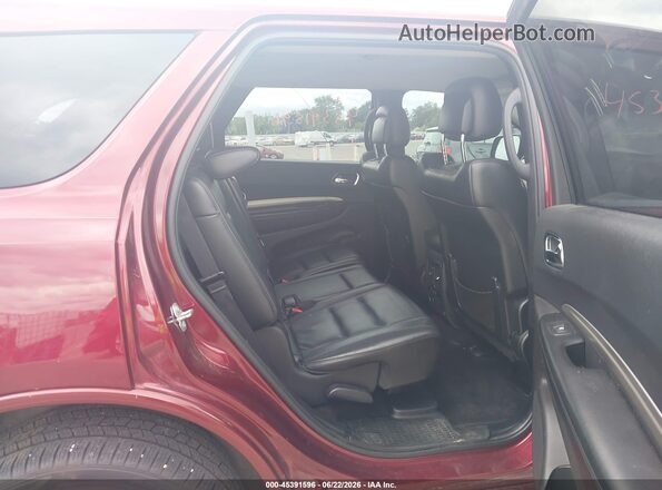 1C4RDJDG7HC870427 2017 DODGE DURANGO Burgundy Vista de la etiqueta del VIN