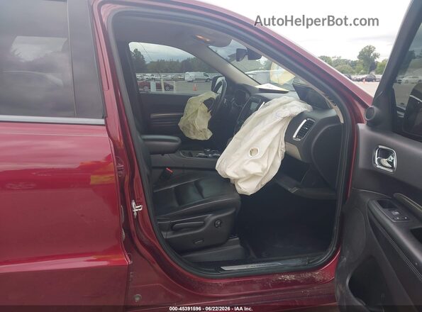 1C4RDJDG7HC870427 2017 DODGE DURANGO Burgundy Vista interior delantera