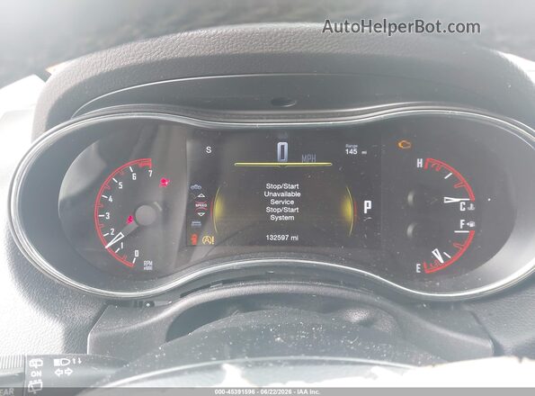 1C4RDJDG7HC870427 2017 DODGE DURANGO Burgundy Vista de los asientos traseros