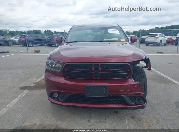 1C4RDJDG7HC870427 2017 DODGE DURANGO Burgundy Vista del cuadro de instrumentos