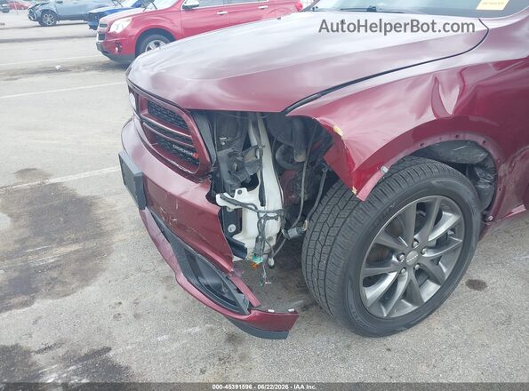 1C4RDJDG7HC870427 2017 DODGE DURANGO Burgundy Vista frontal