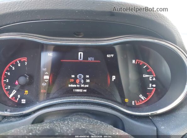 1C4RDJDG7HC888765 2017 DODGE DURANGO White Вид задніх сидінь