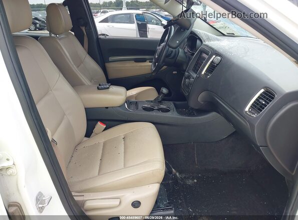 1C4RDJDG7JC346233 2018 DODGE DURANGO White Vista interior delantera