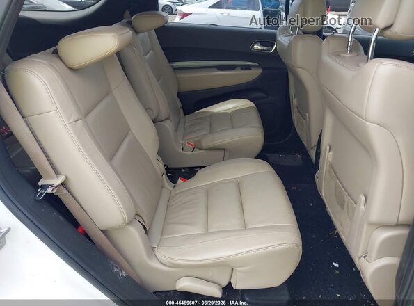 1C4RDJDG7JC346233 2018 DODGE DURANGO White Vista de la etiqueta del VIN