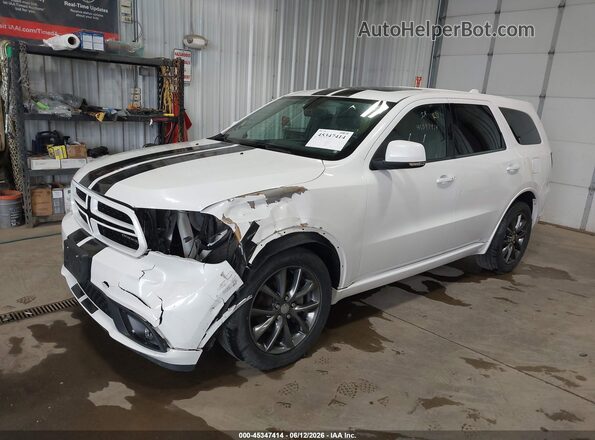 1C4RDJDG7JC404793 2018 DODGE DURANGO White Przód lewy