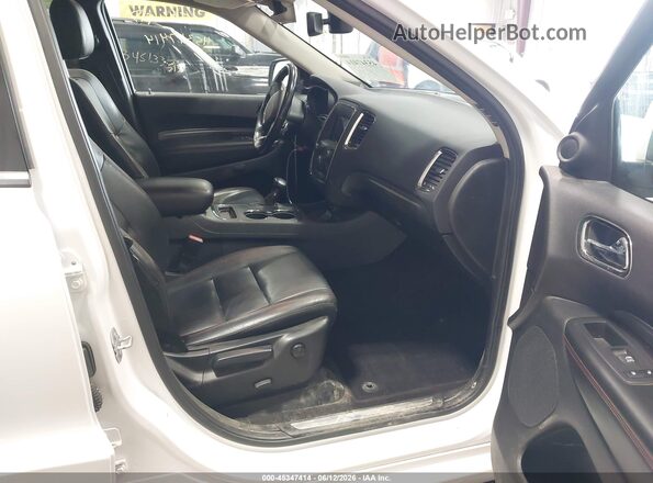1C4RDJDG7JC404793 2018 DODGE DURANGO White Widok wnętrza z przodu