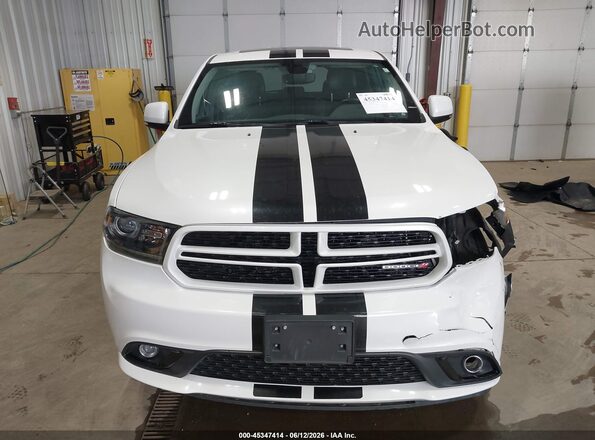 1C4RDJDG7JC404793 2018 DODGE DURANGO White Widok zestawu wskaźników