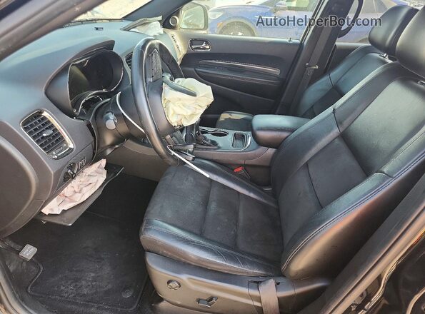 1C4RDJDG7KC755995 2019 DODGE DURANGO Black Вид салону спереду