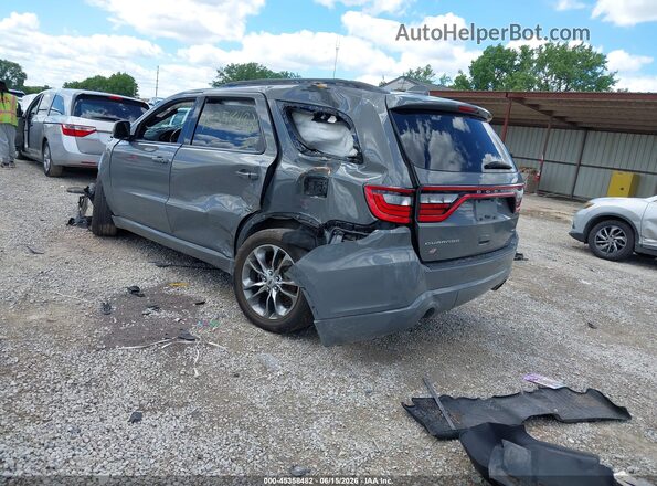 1C4RDJDG7LC118610 2020 DODGE DURANGO Gray Rear left