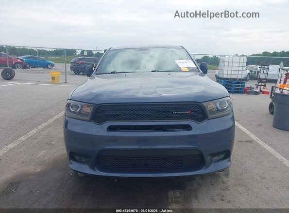 1C4RDJDG7LC257152 2020 DODGE DURANGO Blue Vista del cuadro de instrumentos