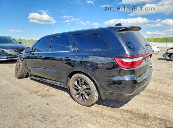 1C4RDJDG7MC793326 2021 DODGE DURANGO Black Trasero izquierdo