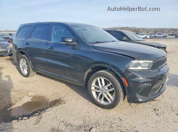 1C4RDJDG7NC220119 2022 DODGE DURANGO Black Առջևի աջ