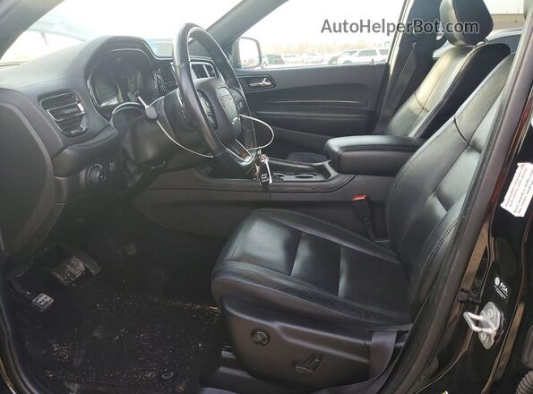 1C4RDJDG7NC220119 2022 DODGE DURANGO Black Սալոնի դիմացի տեսք