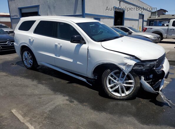 1C4RDJDG7SC536650 2025 DODGE DURANGO Белый Вид наклейки с VIN-кодом