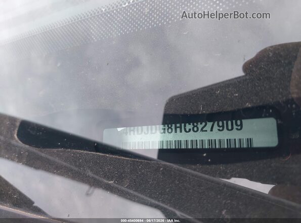 1C4RDJDG8HC827909 2017 DODGE DURANGO White Вид підкапотного простору