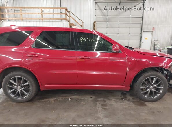 1C4RDJDG8JC307165 2018 DODGE DURANGO Red Rear interior view
