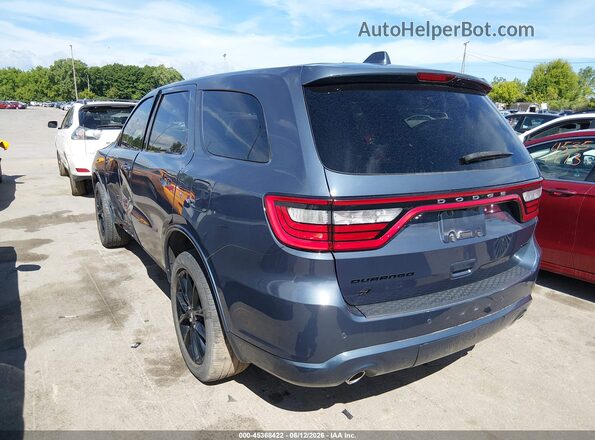1C4RDJDG8KC664587 2019 DODGE DURANGO Blue Задня ліва чверть