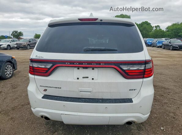 1C4RDJDG8KC770053 2019 DODGE DURANGO White უკანა ხედი
