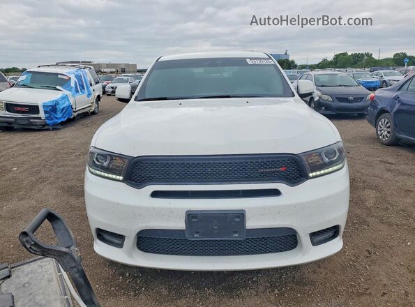 1C4RDJDG8KC770053 2019 DODGE DURANGO White წინა ხედი